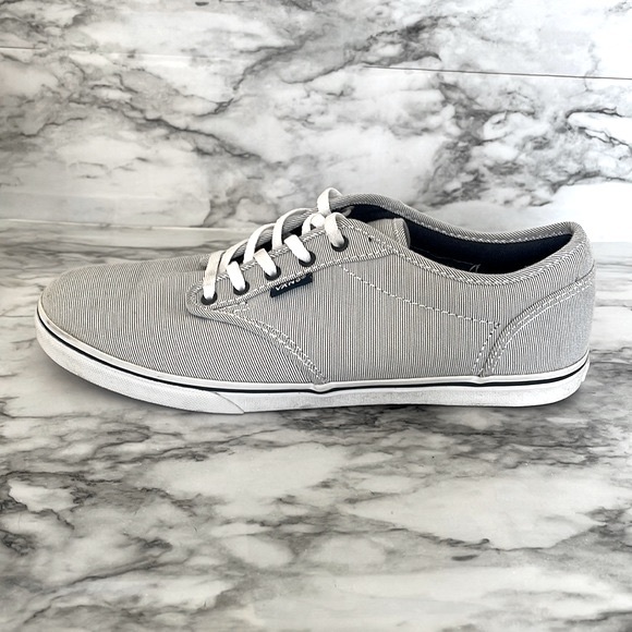 VANS Off The Wall | women’s size 8.5 low cut canvas skate shoe sneakers - Picture 9 of 11